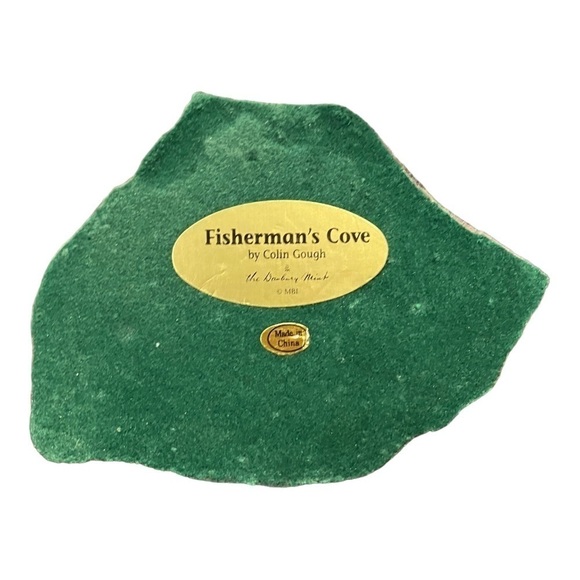 Danbury Mint Fishermans Cove Colin Gough Fishing Village Sculpture Figurines - Picture 2 of 13